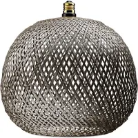 Segula LED Floating Bambus bronze G300 E27 5W 2.200 K dim. Bronze 5W, dimmbar, bronze / altmessing, Bambus, E27 LED Lampe
