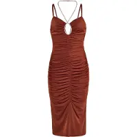 Faina Kleid Damen braun