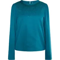 Usha Bluse Damen blau/grün