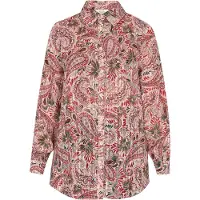 Usha Bluse Damen Wollweiß Mehrfarbig