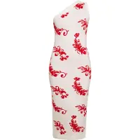 IZIA Kleid Damen Wollweiss Rot