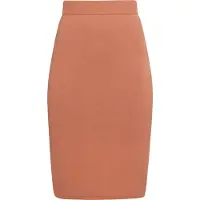 Usha Strick Midirock Damen Beige-Rosa