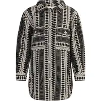 IZIA Hemdjacke Mädchen schwarz-wollweiß