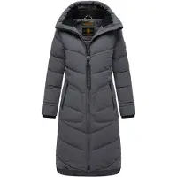 MARIKOO Steppmantel Damen grau, XL 697847-0013-09970