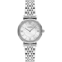 Giorgio Armani Emporio AR11701 GIANNI T-BAR Uhr Damenuhr Edelstahl silber