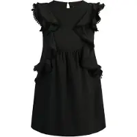 Faina Minikleid mit Rüschen Damen schwarz
