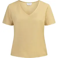 Usha Blusenshirt Damen Höllengelb