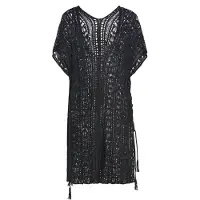 Usha Poncho Damen schwarz