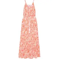 IZIA Kleid Damen rot weiss