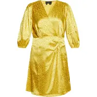Faina Kleid Damen gelb