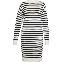 Usha Kleid Damen weiss schwarz