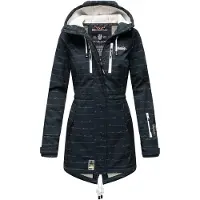 MARIKOO Funktionsmantel "Zimtzicke" Softshell Parka mit Kapuze