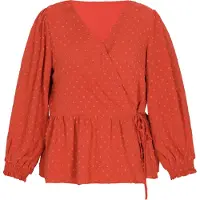 Usha Bluse in großen Größen Frauen Rot