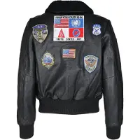 TOP GUN Lederblouson TG20212520 Damen black XL