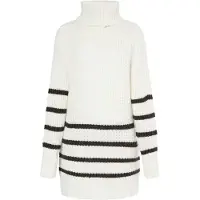 Usha Strickpullover Damen weiss
