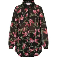 Usha Bluse Damen Schwarz Mehrfarbig
