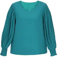 Usha Bluse in großen Größen Frauen Grün