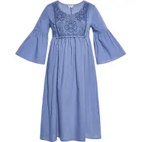 Usha Kleid Damen Denimblau
