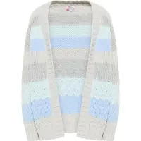 IZIA Offener Cardigan Damen hellgrau melange