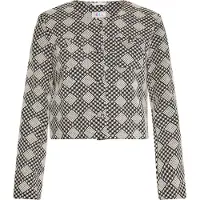 IZIA Jacke Damen Baumwolle schwarz, L 722806-0001-09940
