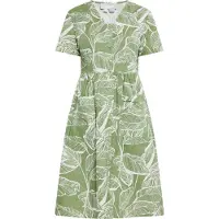 Usha Kleid Damen Grün Wollweiss