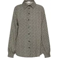 Usha Bluse Damen schwarz/beige