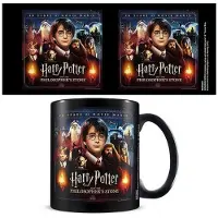 Harry Potter - Kaffeebecher "20 Years Of Movie Magic" (Schwarz/Bunt)