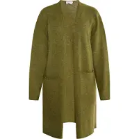 Usha Langer Cardigan Damen oliv