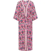 IZIA Kimono Damen Rosa Mehrfarbig