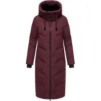 MARIKOO Winterjacke "Nadaree XVI" Stepp Mantel mit großer Kapuze