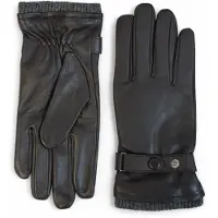 Infinity Leather Herrenhandschuhe aus braunem italienischem Leder mit warmem Wollfutter, ideal für Winter, Radfahren, Autofahren und Freizeit.