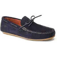 Base london Brooks Leder Herren Navy Standard Slipper