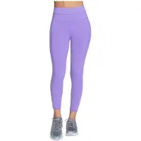 SKECHERS Performance GOWALK High-Waisted 7/8 Nylon Damen Sportleggings in Pink
