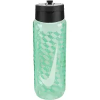 Nike - "Renew Recharge" Strohflasche, 680ml (Transparentes Grün)