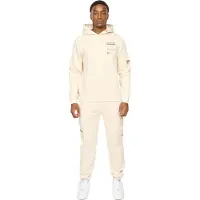 Duck and Cover - "Adamsberg" Hoodie und Jogginghosen-Set für Herren (Naturweiß)