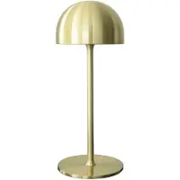 Sirius Akku LED Tischleuchte Tim außen 30 cm Messing
