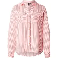 Vero Moda Hemdbluse "VMBUMPY L/S SHIRT NEW WVN GA NOOS" Viskose, regular fit