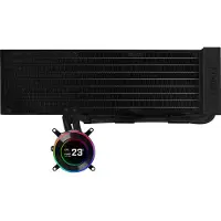 Lian Li GA II Hydroshift II LCD-C 360N, All-in-One-Flüssigkeitskühler, Schwarz