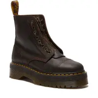 Dr. Martens für Damen. 40910200 Sinclair Lederstiefel braun (39), 3 bis 5 cm, Reißverschluss, Lässig