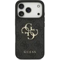 GUESS Apple iPhone 17 Pro Hülle - Kunststoff - - Backcover/Hard Case - Schwarz