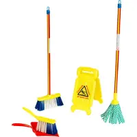 Klein Pure Fresh - Wischmop Set "Rutschgefahr"