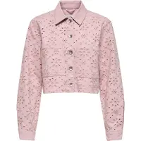 ONLY Hemdjacke in Rosa - XL