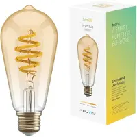 Hombli HBEB-0212, Intelligentes Leuchtmittel, WLAN, Gold, Glas, Metall, E27, ST64