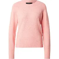 Vero Moda VMDOFFY LS O-NECK BLOUSE GA NOOS Coral Paradise/W. WHITE MELANGE M