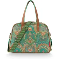 Pip studio Reisetasche mit Laptopfach Tovy Weekend Bag Jabali Green grün