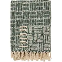 House Nordic Decke Adana Plaid 130 x 180 cm, Grün