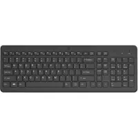 HP 225 Wireless Tastatur, Volle Größe (100%), Kabellos, RF Wireless, Plunger key switch, Schwarz