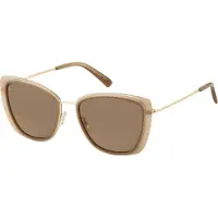 Rodenstock R3339 Beige, gold 55/18/145 Damen Sonnenbrillen