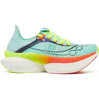 Saucony - Running-Schuhe - Endorphin Elite 2 Splash/Fire aus Wolle - Größe 43 - Blau