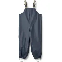 Wheat Regenhose m. Träger - PU - Charlo - Ink - - 5 Jahre (110) - Regenhosen